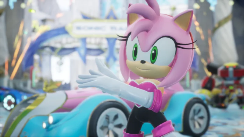 Amy Rouge character skin with custom physics